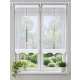 Firany panelowe LUNA – komplet 2 prostych paneli okiennych FL817